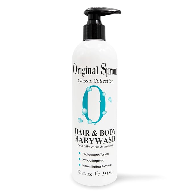 Original Sprout Baby Shampoo and Body Wash, Hypoallergenic Formula by OriginalSprout