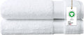 Delara 100% Organic Cotton Towels 650 GSM Plush Feather Touch Quick Dry Bath by Delara