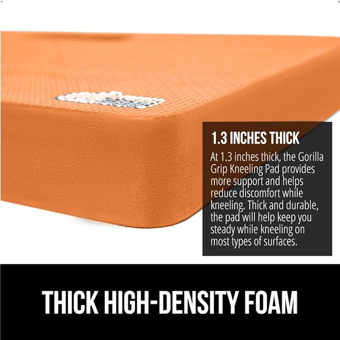 GORILLA GRIP Extra Thick Patent Pending Soft Foam Kneeling Pad, Supportive - Image 3