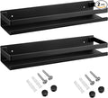 Lallisa 2 Pieces Stainless Steel Shelf Bathroom Shower Floating Shelves Wall by Lallisa