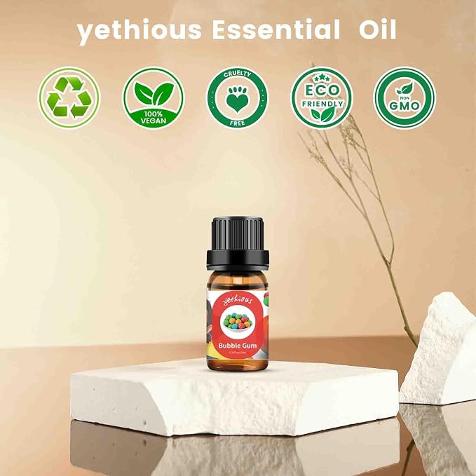 yethious Cotton Candy Bubble Gum Essential Oil Set, Cotton Candy Oil - Image 8