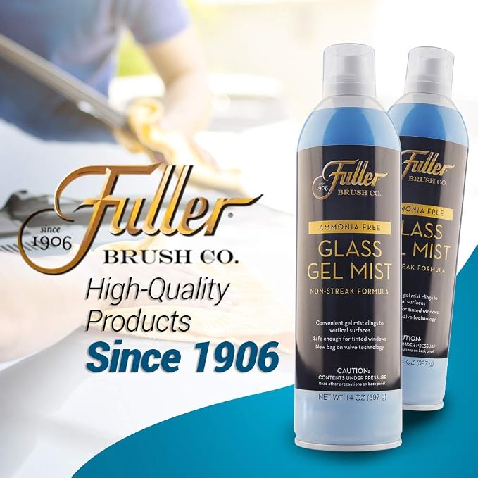 Fuller Brush Glass Gel Mist Spray – 14 oz Glass Cleaner - Image 7