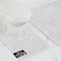 GORILLA GRIP Bathroom Rug Sets, Soft Chenille 2 Piece Area Rugs Set, Toilet by GorillaGrip