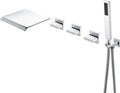 sumerain Waterfall Tub Faucet Wall Mount Bathtub Faucet by SUMERAINFAUCETS
