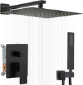 Shower Faucet Set 16 Inch Wall Mount Rain Shower System, All Metal Shower by YCAIKOI