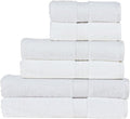 Christy Renaissance 6 Piece White Towel Set | 100% Egyptian Cotton | Luxury by Christy