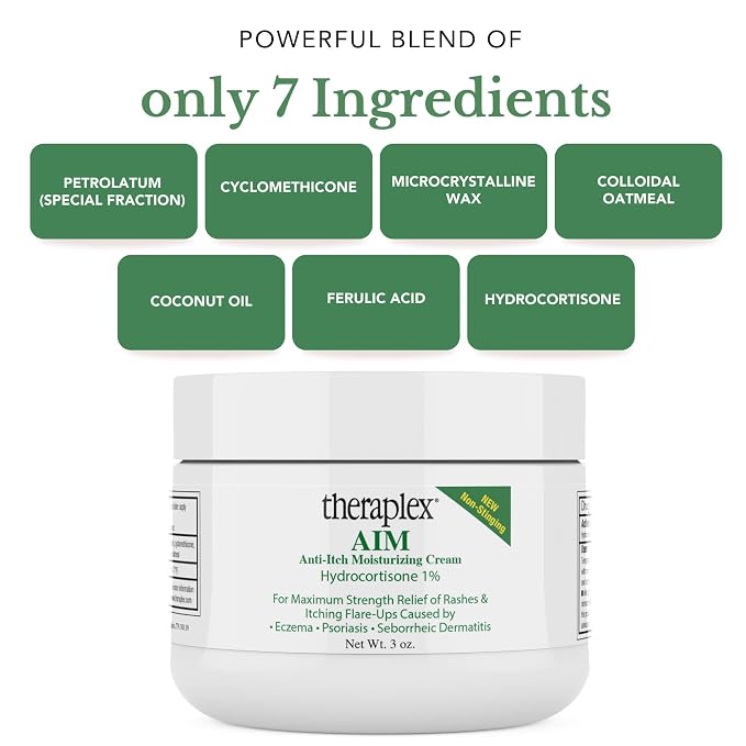Theraplex AIM - Anti-Itch Moisturizing Cream - Non-stinging, Relieves Itching - Image 9