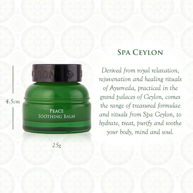 SPA CEYLON PEACE Soothing Balm | Instant Cooling Relief | Natural & - Image 3