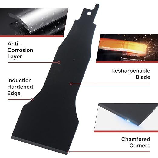 4inch HCS reciprocating Saw Blade Saber Shovel Length Cleaning Tool - Image 3