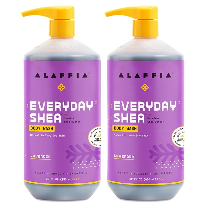 Alaffia Everyday Shea Body Wash, Naturally Helps Moisturize and Cleanse Without by Alaffia
