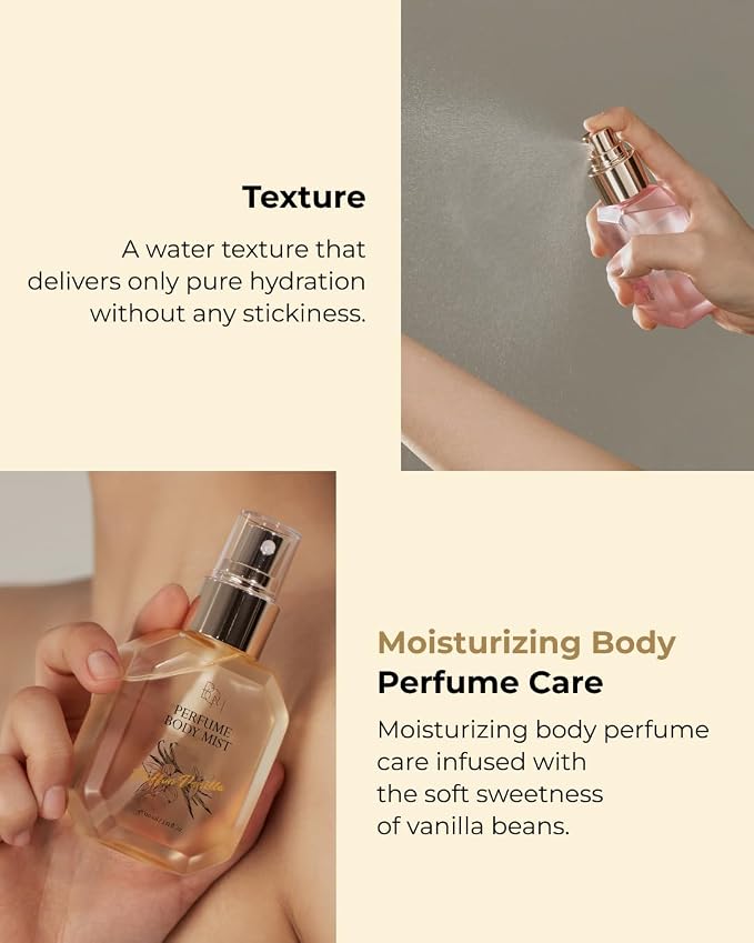 BOM Chiffon Vanilla Body Mist 3.71 Fl Oz, Vanilla Scented Fine Mist - Image 6