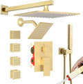 Enga Shower Faucet Set, Dual Shower Head System by Enga