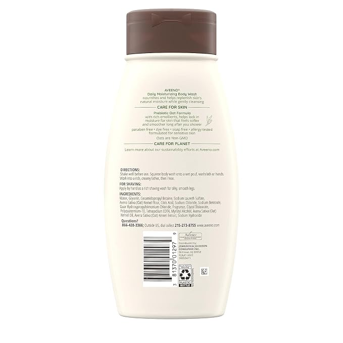Aveeno Daily Moisturizing Lotion & Wash Regimen Pack, Nourishing Daily - Image 8