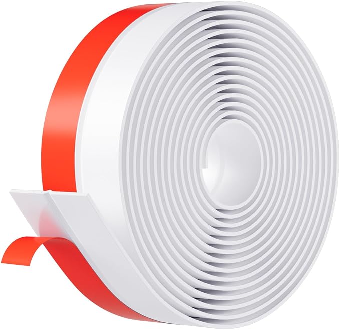 Heavy-Duty 3Inch x 20FT Door Weather Stripping, Extra Thick 2mm Door Draft by pluden
