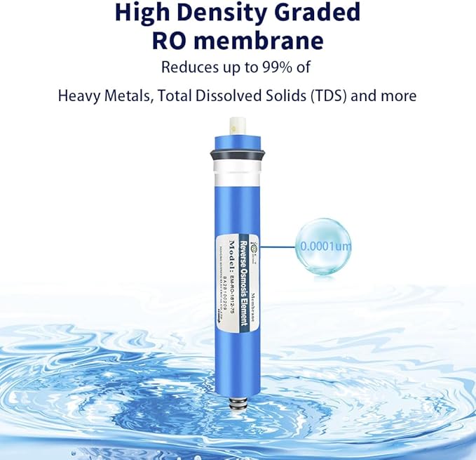 Huining 75GPD RO Membrane 1812/2012 Residential Reverse Osmosis Membrane Water - Image 4