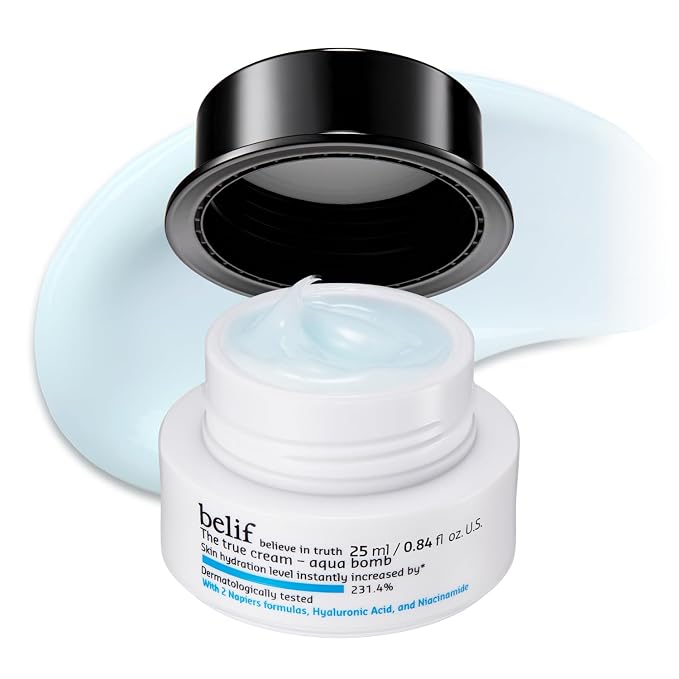 belif Aqua Bomb – Daily Niacinamide Hydrating Moisturizer, Lightweight Plumping by belif