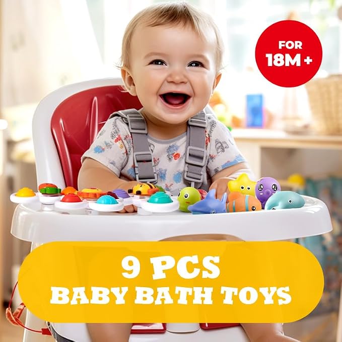 Hely Cancy Infant Bath Toys for 18 Months - Image 6
