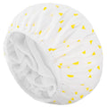 Auban Shower Cap, Shower Cap for Women Terry Cloth Lined EVA Exterior Reusable by Auban