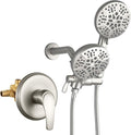 Dual Shower Faucet Set with Valve High Pressure Dual 2 in 1 Shower Combo Set by DIFEINISANITARYWARE---showerfaucet---
