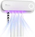 Toothbrush Sanitizer Holder for Bathrooms, 5 Slots Toothbrush Sanitizer and by MechMaj