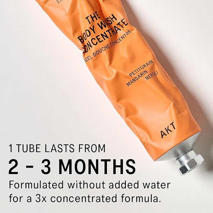 AKT The Body Wash Concentrate 3.4 Fl Oz, Natural Shower Gel - Image 4