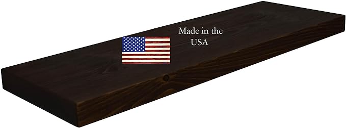 joelsantiques 36 Inch Wooden Floating Shelves - Image 2