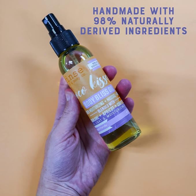 Rinse Bath & Body Coco Kissed Body Oil Moisturizer Spray - Image 3