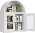 Arched Wall Cabinet, Bathroom Wall Mounted Cabinet by GANGMEIMENTALSTORAGECABINET
