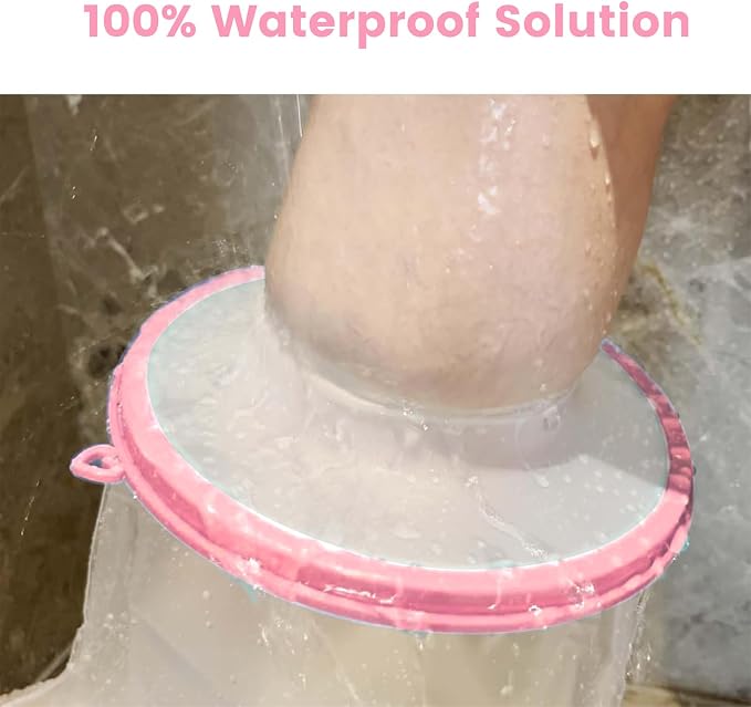 Waterproof Cast Covers for Shower Leg, Adult Cover Swimming Showering Protector - Image 2