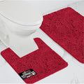 GORILLA GRIP Bathroom Rug Sets, Soft Chenille 2 Piece Area Rugs Set, Toilet by GorillaGrip