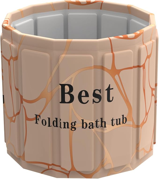 Portable Bath Tub for Adult, Foldable Soaking Bathtub for Hot SPA&Ice Bath by Unknown