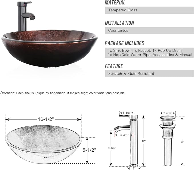 eclife 48" Modern Bathroom Vanity Sink Combo Freestanding Cabinet - Image 6