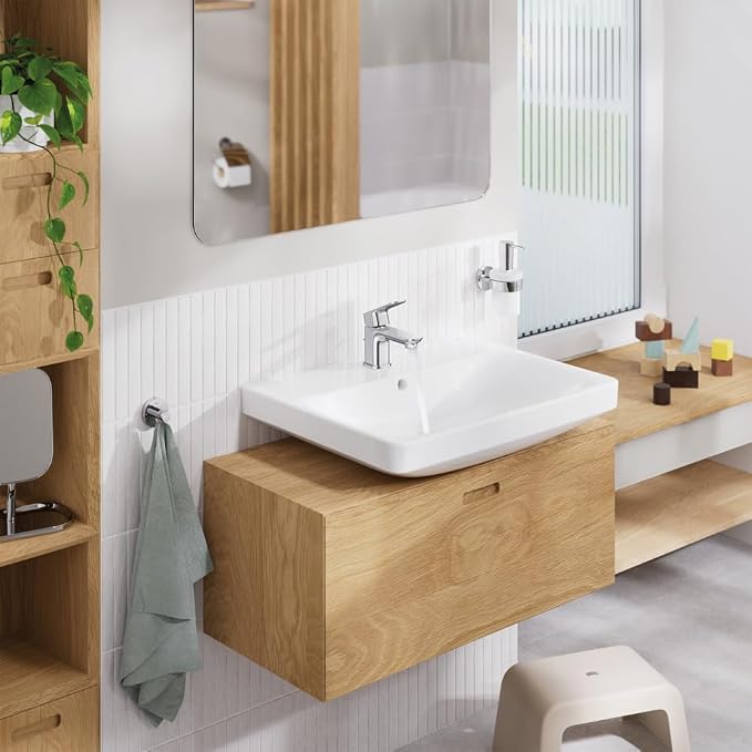Grohe 1018970000 Cubeo Single Hole Single Handle XS-Size Bathroom Faucet - Image 2