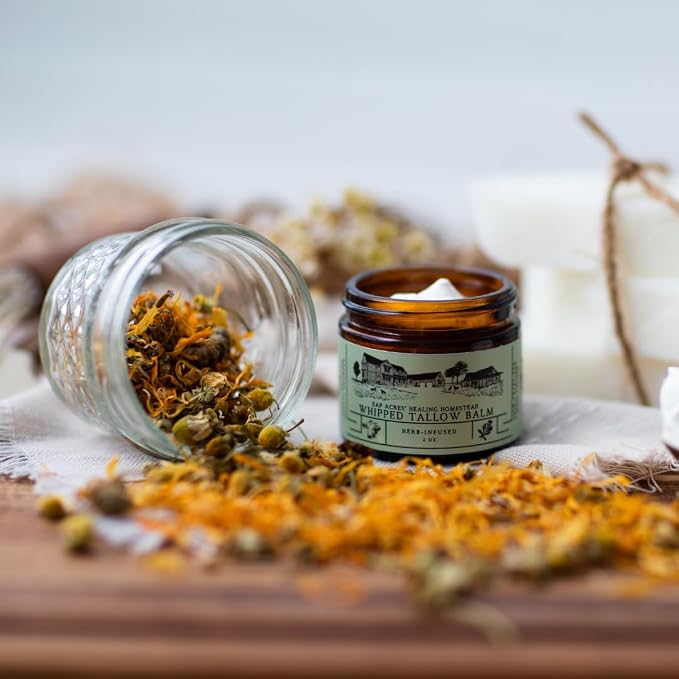 100% Grass-Fed Whipped Tallow Balm & Organic Jojoba Oil infused - Image 3