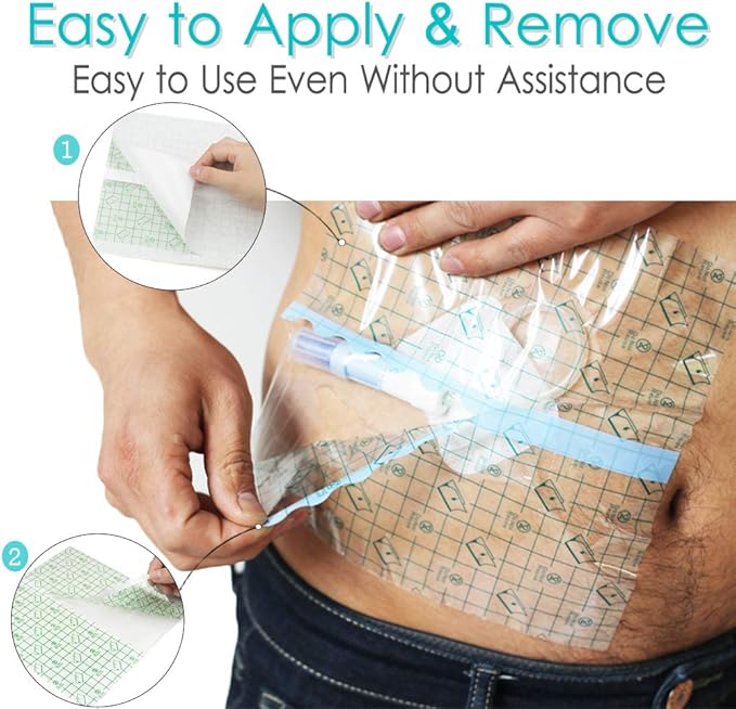 Shower Protector, Waterproof Wound Bandage Protector Disposable Transparent - Image 5