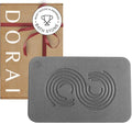 Dorai Home Bath Stone Mat 23.6"x15.4" – Quick-Dry, Non-Slip Diatomite Stone by DoraiHome