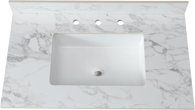 Montary 37"x 22" Bathroom Vanity Top by Montary