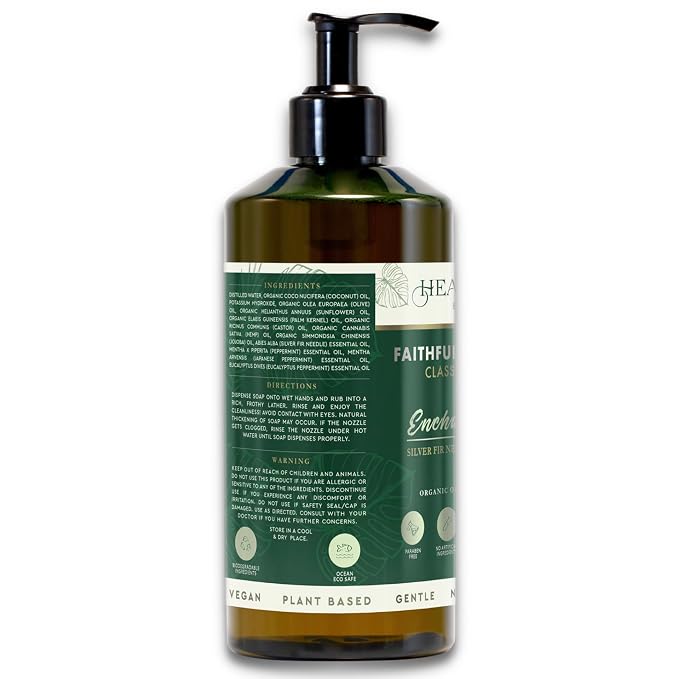 Liquid Castile Soap | Organic Olive and Coconut Oils | Non Drying Formula - Image 2