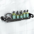JOTPE Shower Caddy Suction Cup, Expandable Suction Shower Shelf by SHOWERORGANIZERANDSTORAGE