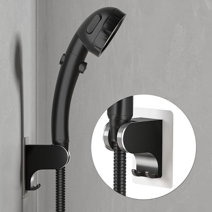 JONKEAN Shower Head Holder Without Drilling, 3m Handheld Shower Head Holder - Image 7