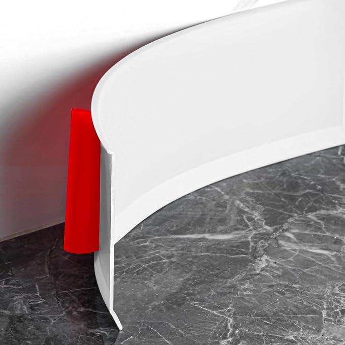 Flexible Baseboard Molding Trim 6 Inch Self-Adhesive Vinyl Wall Base Peel and by Heonay
