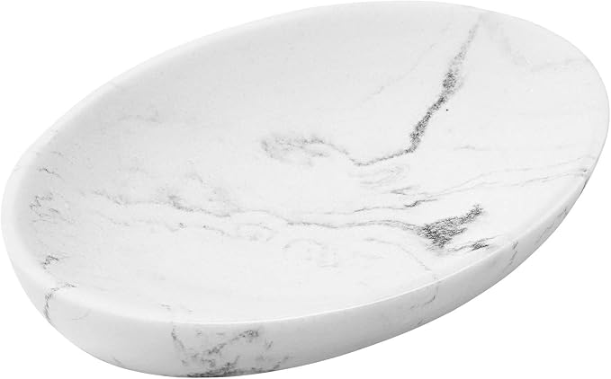Shinowa Soap Dish, Resin Soap Saver Sponge Dish Tray Mini Storage Tray - Image 8