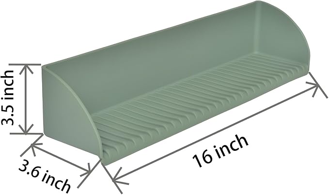 DNC Bathtub Splash Guard for Tub Kids, Silicone Bath Tub Ledge Side Toddler - Image 2