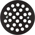 4-1/4” Round Shower Drain Cover, Screw-in Shower Drain Strainer, by Rixid