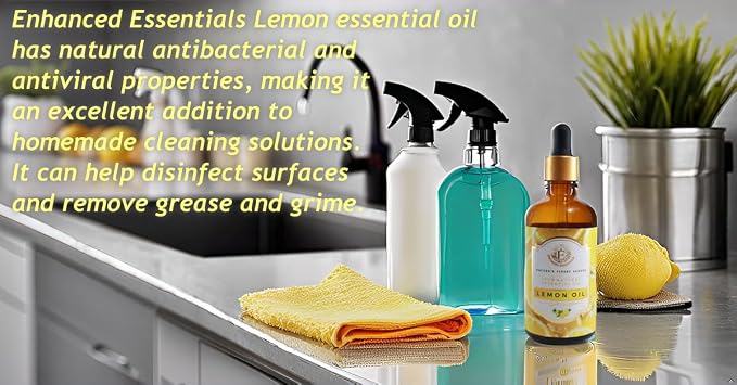 Luxurious Lemon Essential Oil by Enhanced Essentials| Organic & Pure| - Image 5