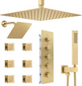 Thermostatic Shower System Dual Shower Heads by NPYSVSSS