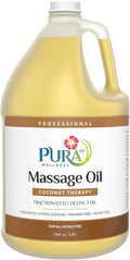 Coconut Therapy Massage Oil, Coconut Massage, Physical Therapy Coconut Oil by Pura1st