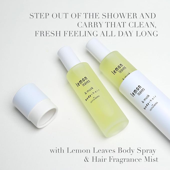 Liliya's Aroma Lemon Leaves After-Shower Body Spray | Clean Scented Hair Mist | - Image 5
