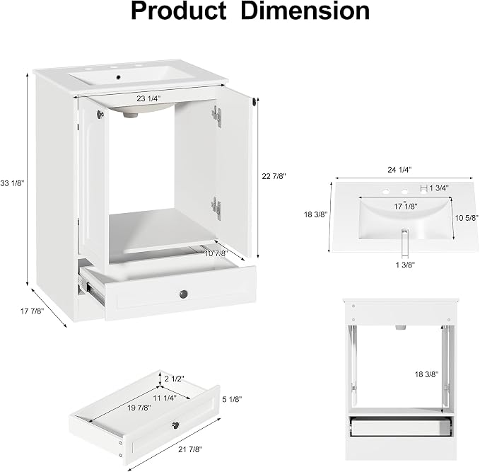 Freestanding Bathroom Vanity - Image 2