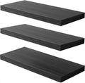 Floating Shelf, 30 in W x 12.75 in D x 2 in H Wooden Floating Wall Shelf by Home